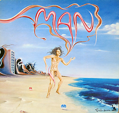 MAN - Self-Titled Martin Ace  album front cover vinyl record